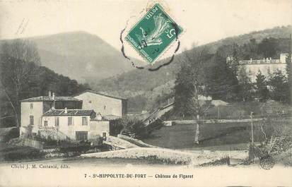 CPA FRANCE 30 " St Hippolyte du Fort, Château de Figaret".