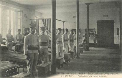 CPA FRANCE 30 " St Hippolyte du Fort, Ecole militaire préparatoire, un dortoir".