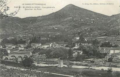 CPA FRANCE 30 " St Jean du Gard, Vue générale".