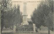 30 Gard CPA FRANCE 30 " Tornac, Le monument aux morts".