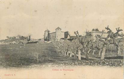 CPA FRANCE 30 " Theyrargues, Le château".