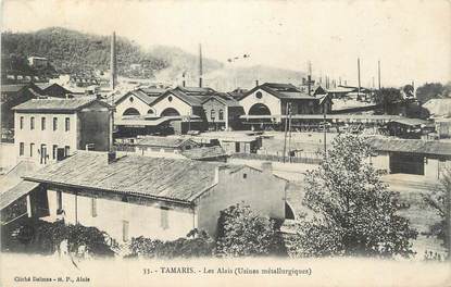 CPA FRANCE 30 " Tamaris, Usine métallurgique".