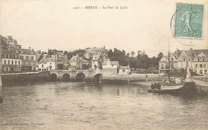 CPA FRANCE 56 "Auray, le Port du Loch"