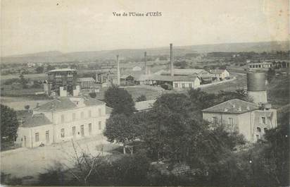 CPA FRANCE 30 " Uzès, Vue de l'usine".