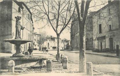 CPA FRANCE 30 " Uzès, Place du Marché aux blés".