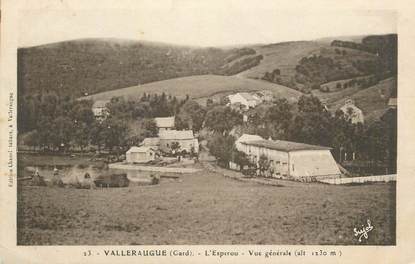 CPA FRANCE 30 " Valleraugue, L'Espérou, vue générale".