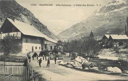 CPA FRANCE 05 " Ville Vallouise, L'Hôtel des Ecrins".