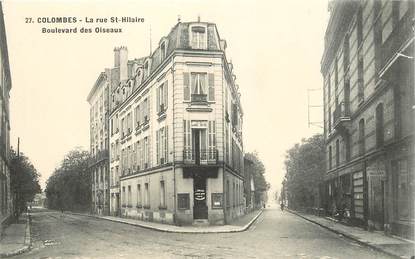 CPA FRANCE 92 "Colombes, la Rue Saint Hilaire, bld des Oiseaux"