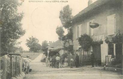 CPA FRANCE 25 " Epeugney, Hôtel Cote Colin".