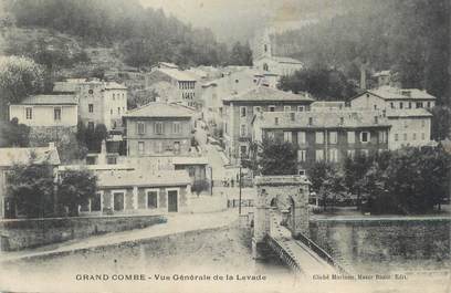 CPA FRANCE 30 " La Grand Combe, Vue générale de la Levade".