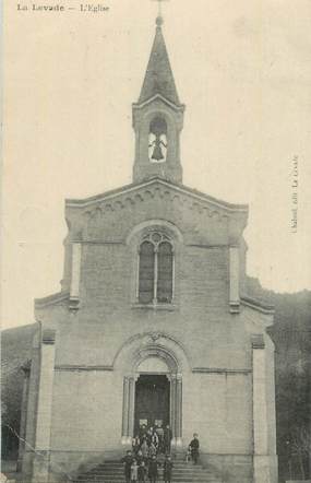 CPA FRANCE 30 " La Levade, L'église".