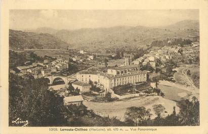 CPA FRANCE 43 " Lavoute Chilhac, Vue panoramique".