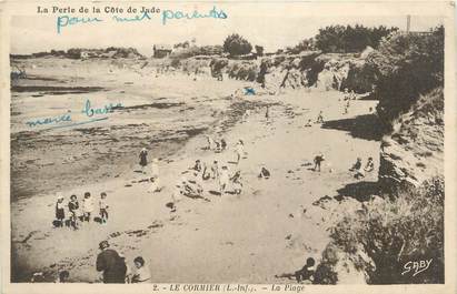 CPA FRANCE 44 " Le Cormier, La plage".
