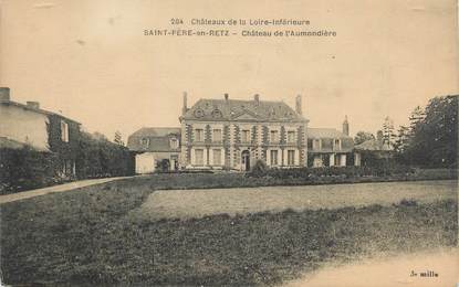 CPA FRANCE 44 " St Père en Retz, Château de l'Aumondière".