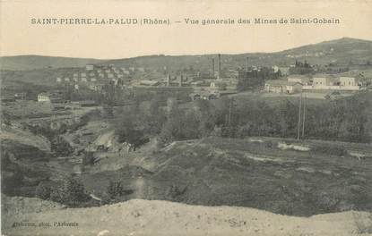 CPA FRANCE 69 " St Pierre la Palud, Vue générale des mines de St Gobain". / MINES