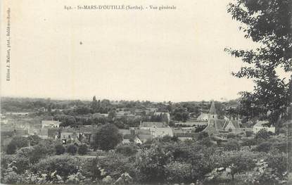 CPA FRANCE 72 " St Mars d'Outillé, Vue générale".