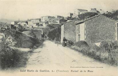CPA FRANCE 84 " St Martin de Castillon, La Poste".