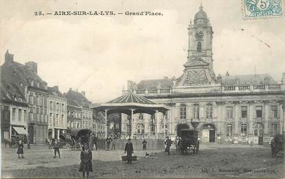 CPA FRANCE 62 "Aire sur la Lys, Grand'Place"