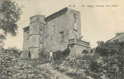 CPA FRANCE 84 "Viens, Vieux château".