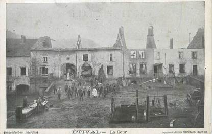 CPA FRANCE 88 "Etival, La Cour".