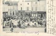 89 Yonne CPA FRANCE 89 " Chablis, Le marché".