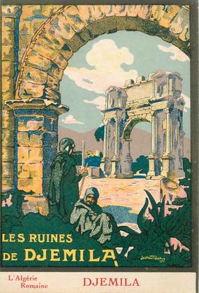 CPA ALGERIE "Djemila, les ruines"