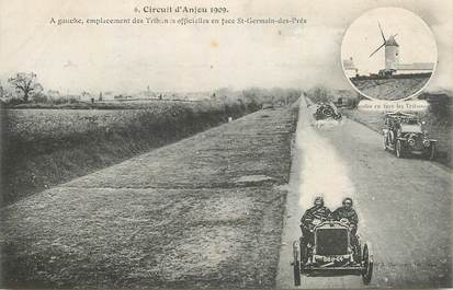 CPA FRANCE 49 "Circuit automobile d'Anjou 1909"