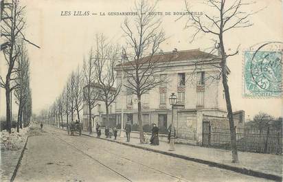 CPA FRANCE 93 "Les Lilas, La gendarmerie ".