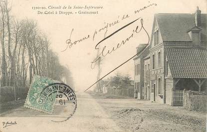 CPA FRANCE 76 "Circuit de la Seine Inférieure, d'Eu à Criel, Graincourt"