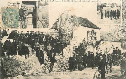 CPA FRANCE 86 "Chatellerault, crime d'Usseau, 1905"