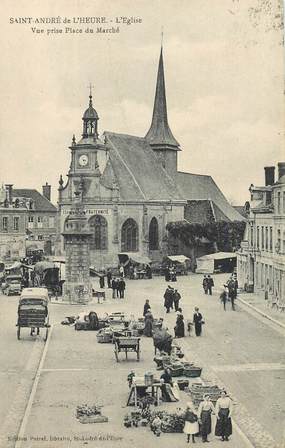 CPA FRANCE 27 "Saint André de l'Heure, l'Eglise"