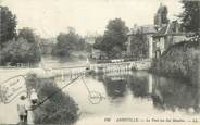 80 Somme CPA FRANCE 80 " Abbeville, Le pont des Six Moulins".