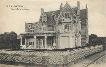 CPA FRANCE 14 " Deauville, La Villa Gorizia".