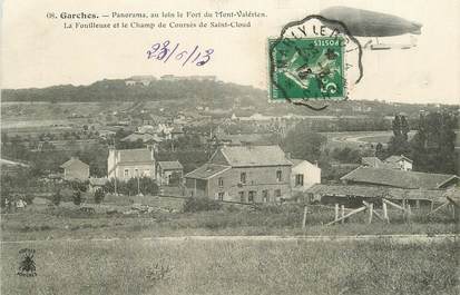 CPA FRANCE 92 "Garches, Panorama" / DIRIGEABLE