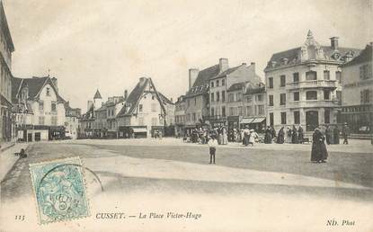 CPA FRANCE 03 "Cusset, la Place Victor Hugo"