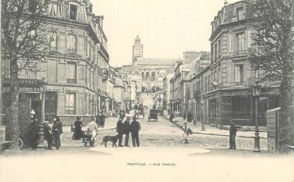 CPA FRANCE 95 "Pontoise, rue Thiers"