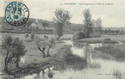 CPA FRANCE 52 "Chaumont, Saint Aignan et la vallée de la Marne"