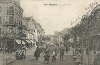 CPA FRANCE 56 " Lorient, Cours de la Bôve".