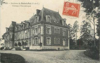 CPA FRANCE 62 "Environs de St Pol, Château d'Hautecloque".