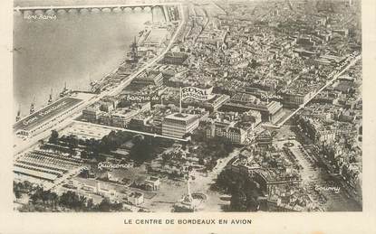 CPA FRANCE 33 " Bordeaux, Vue aérienne".