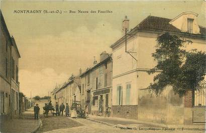 CPA FRANCE 95 " Montmagny, Rue Neuve des Faussilles".