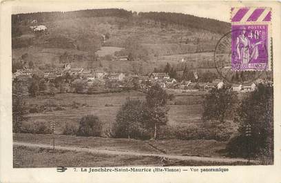CPA FRANCE 87 " La Jonchère St Maurice, Vue panoramique".