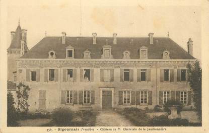 CPA FRANCE 85 "Sigournais, Château de Mr Chatelain de la Jaudronnière".