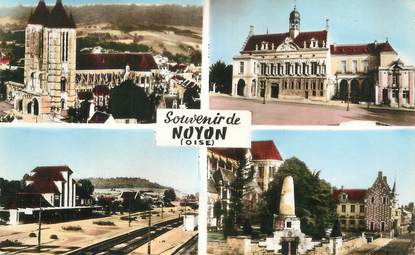 CPSM FRANCE 60 " Noyon, Vues".