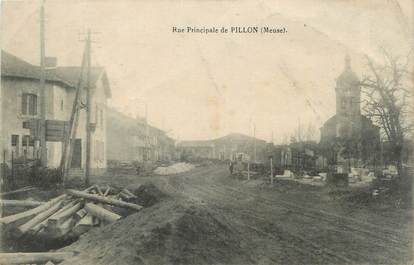 CPA FRANCE 55 "Pillon, Rue principale".