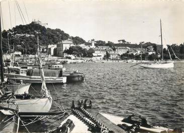 CPSM FRANCE 83 " Ile de Porquerolles, Le port et le village".