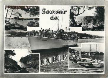 CPSM FRANCE 83 " Ile de Porquerolles, Vues".