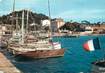 CPSM FRANCE 83 " Ile de Porquerolles, Le port et les quais".