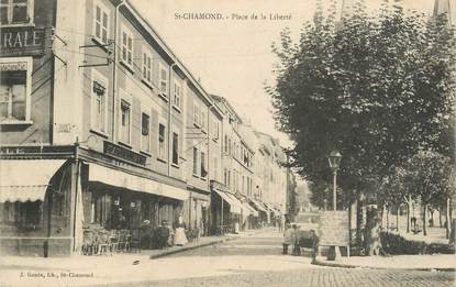 CPA FRANCE 42 "Saint Chamond, place de la Liberté"