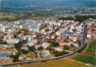 CPSM FRANCE 83 " Le Pradet, Vue générale aérienne".